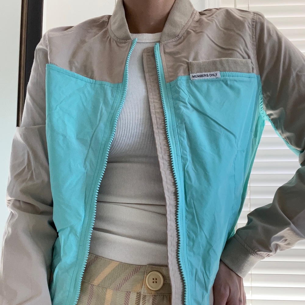 Members Only Zip Up Jacket